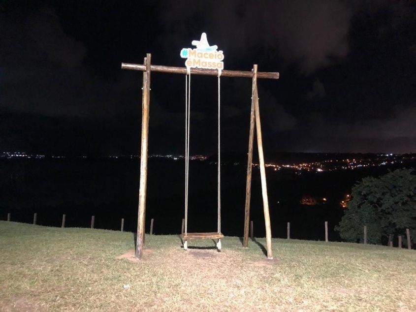 Mirante Santa Amélia ganha iluminação em LED. Foto: Ascom Sima