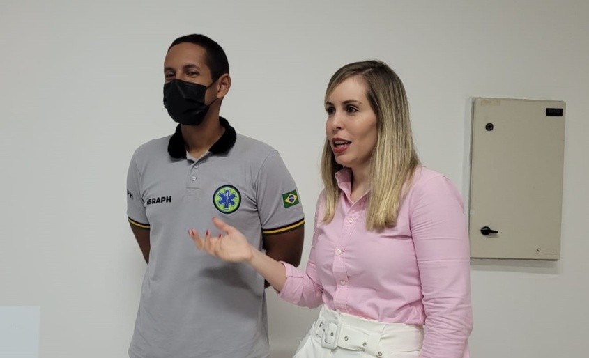 Diretora do PAM Salgadinho, Marcella Holanda. Foto: Ascom SMS