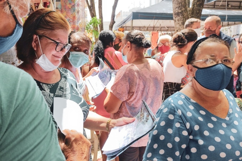 Oficina pública com a comunidade da Pajuçara. Foto: Ascom Sedet