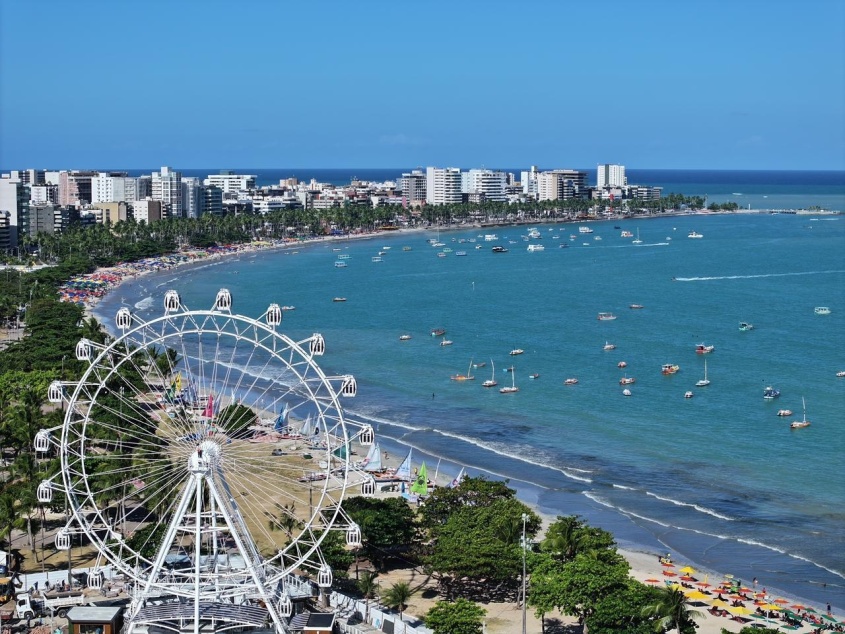 Roda Maceió na praia de Pajuçara. Foto: Secom Maceió