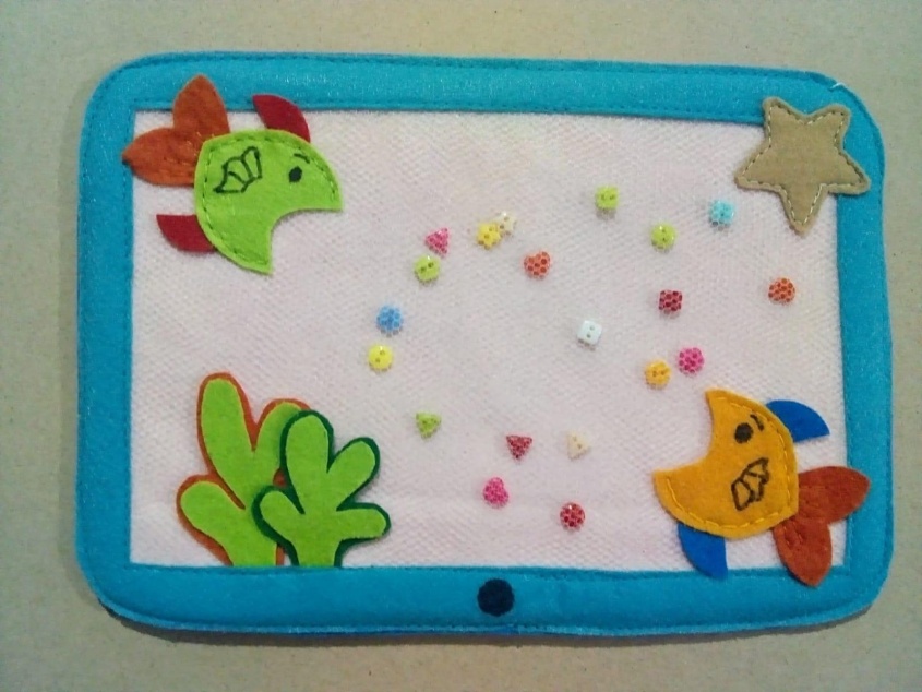 Tablet do Bem tem duas versões: com peixes e com girafas (Foto: Cortesia)