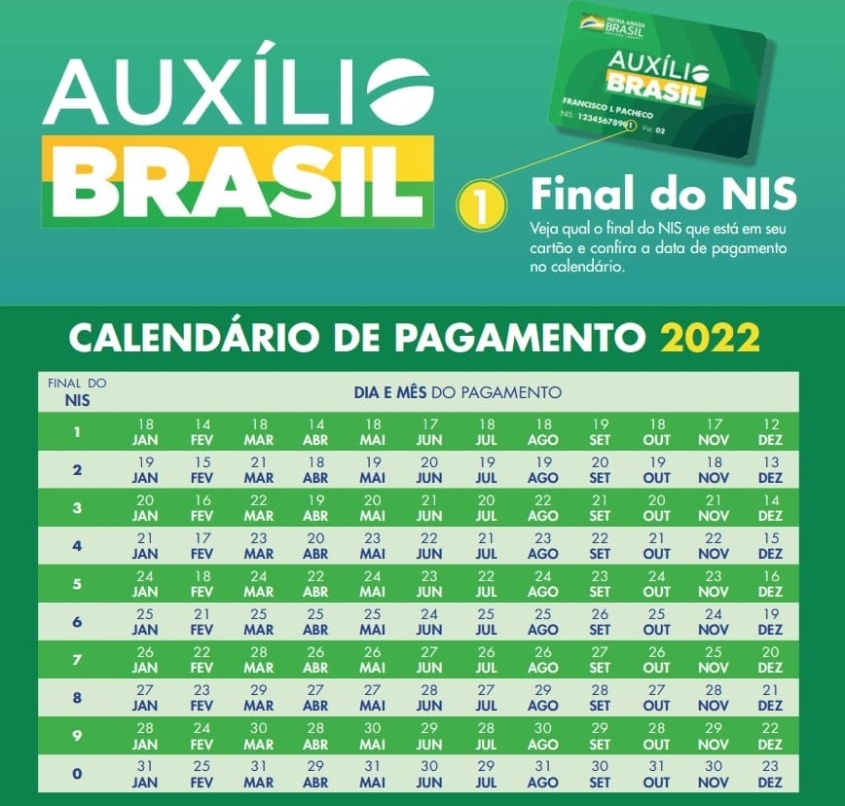 Calendário segue até o dia 30 de novembro