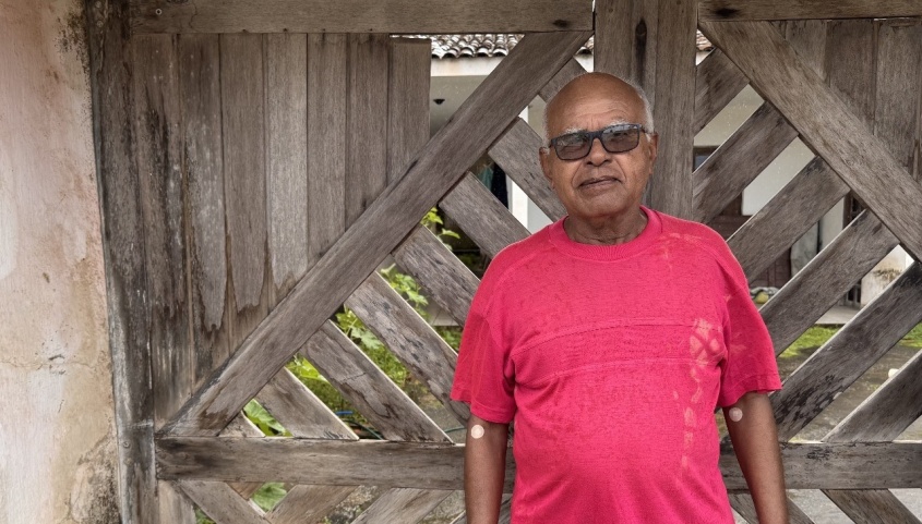 Enison destacou a valorização dos imóveis após as obras de pavimentação. Foto: Ascom Seminfra