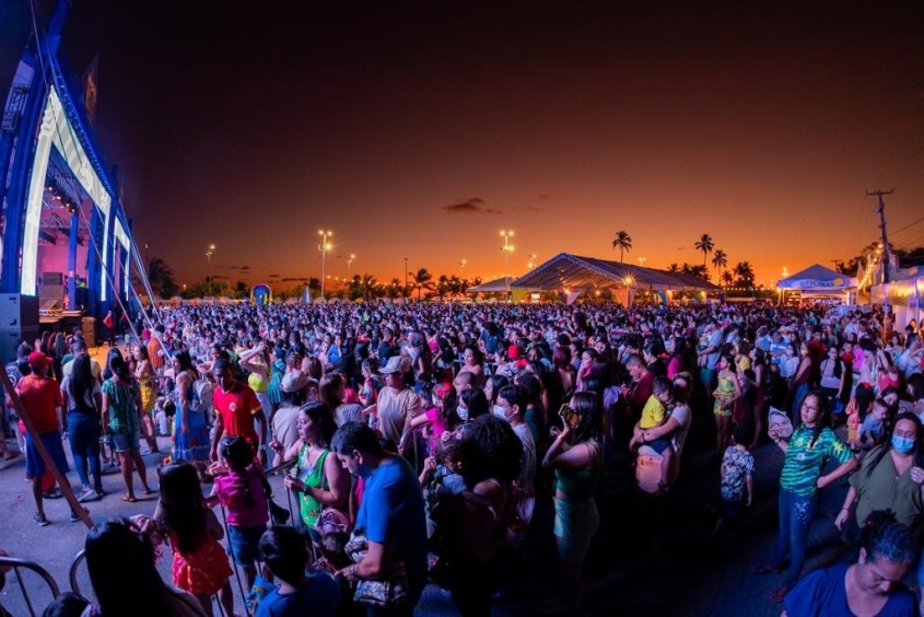 Público infantil se encantou com atrações culturais. Foto: Itawi Albuquerque/Secom Maceió
