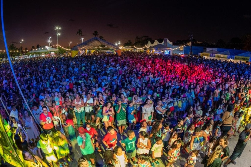Mais de 60 mil pessoas  participaram do evento. Foto: Itawi Albuquerque/Secom Maceió