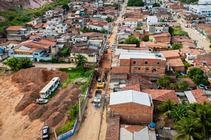 Sistema vai atender área de drenagem de 28 km². Foto: Felipe Sóstenes/ Secom Maceió