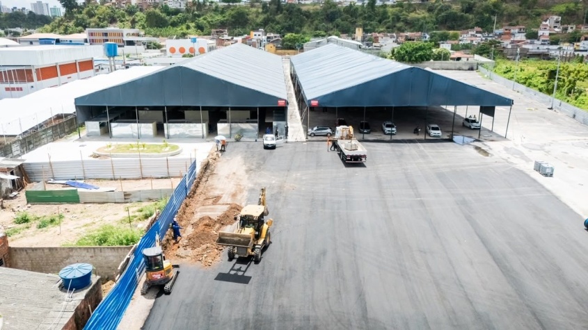 Espaço reúne dois galpões com mais de 20 mil metros quadrados. Foto: Victor Vercant/ Secom Maceió