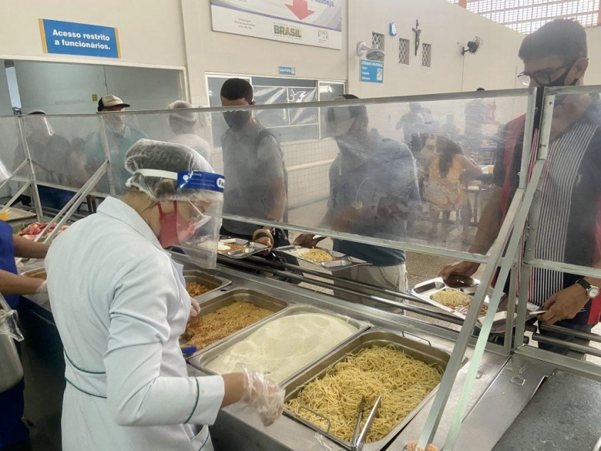 Restaurante Popular de Maceió também estará fechado no Carnaval. Foto: Ascom Semas