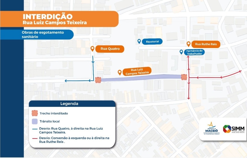 Serviço tem previsão de término no dia 18 de abril. Foto: Ascom SMTT.