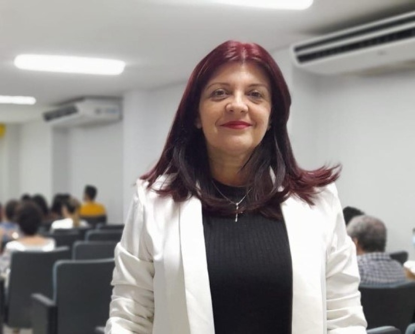 Tereza Paes, coordenadora técnica da Saúde do Adolescente da SMS. Foto: Ascom SMS