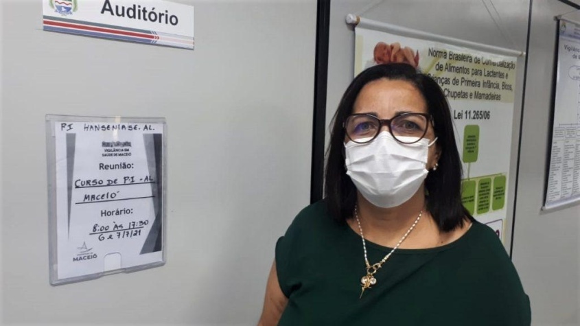 Vânia Bernardino Barbosa, coordenadora do Programa de Combate e Controle da Hanseníase. Foto: Ascom SMS
