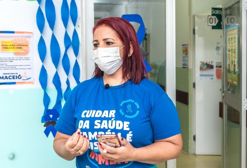 Ethienne Delamare, diretora administrativa do PAM Salgadinho. Foto: Bruno Wesley/Ascom SMS