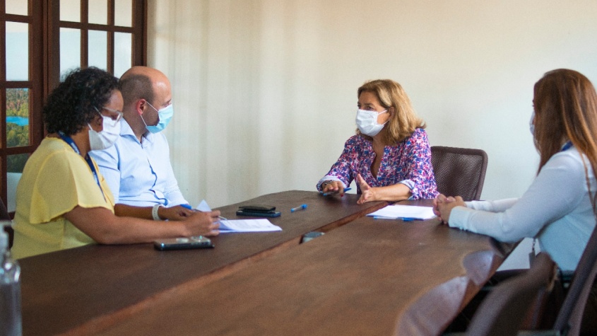 Termo de cooperação entre Prefeitura e Equatorial disponibilizará, também,  uma estação de carregamento para alimentação de veículos elétricos. Foto: Émile Valões/Ascom Semtel