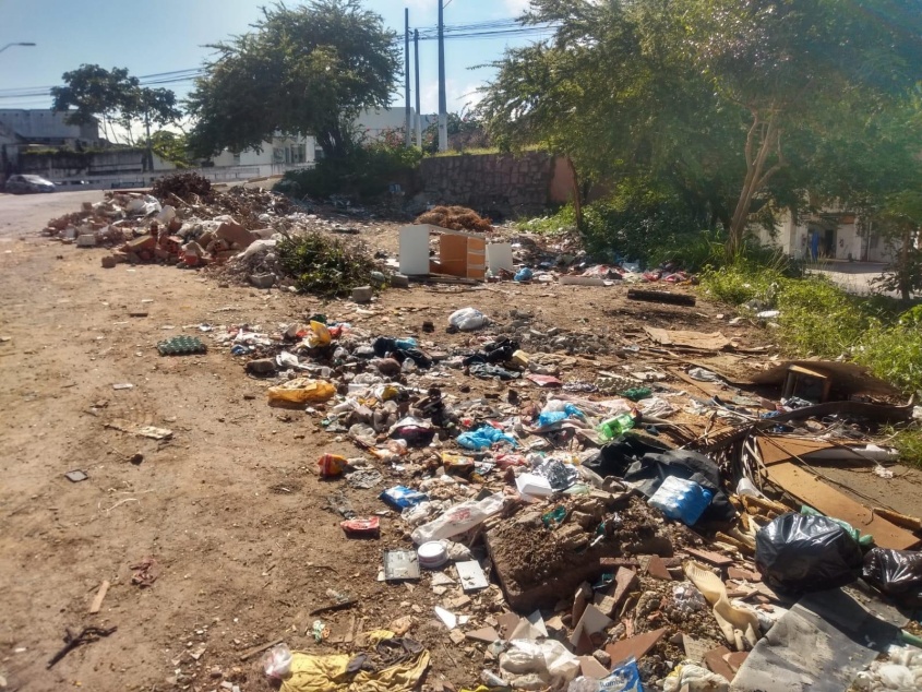 Região estava em total estado de abandono. Foto: Ascom Sudes