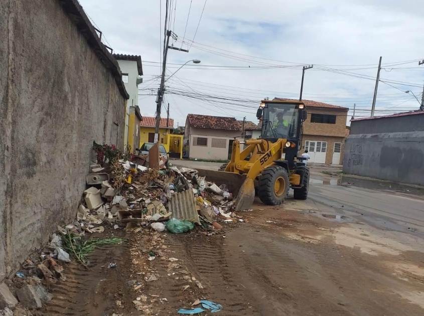 Sudes recolhe toneladas de resíduos diariamente em pontos de lixo. Foto: Ascom Sudes