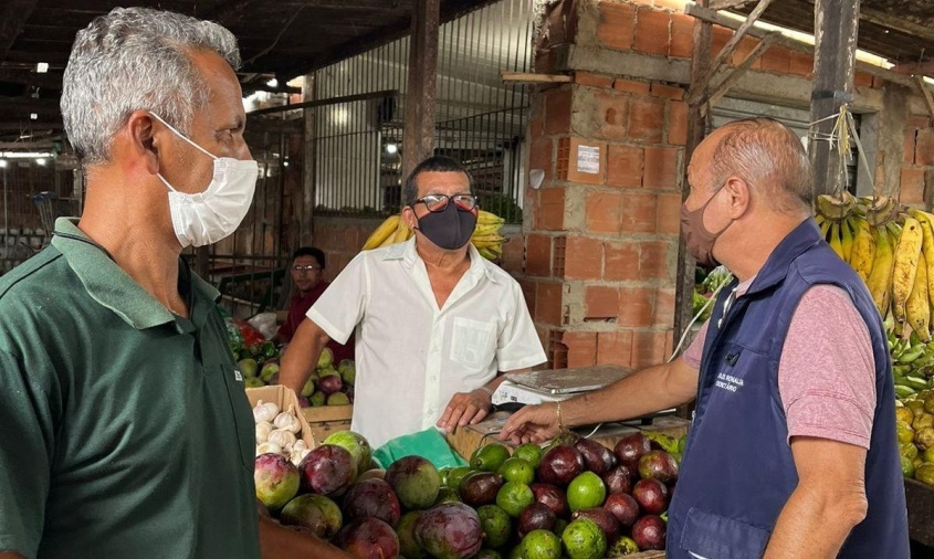 Visita ao Mercado e feira do Tabuleiro (Foto: cortesia)