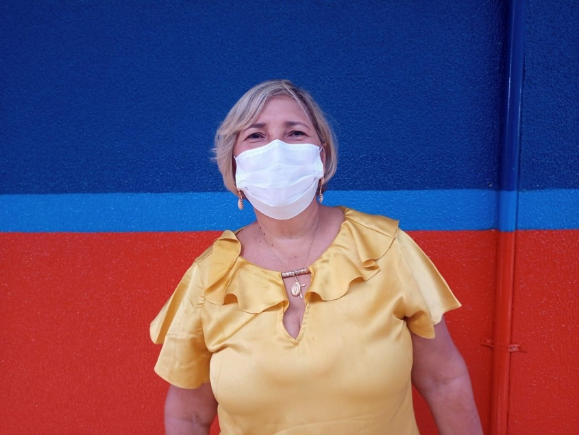 Diretora de Gestão Educacional da Semed, Tânia Almeida. Foto: Jamerson Soares (estagiário)/Ascom Semed
