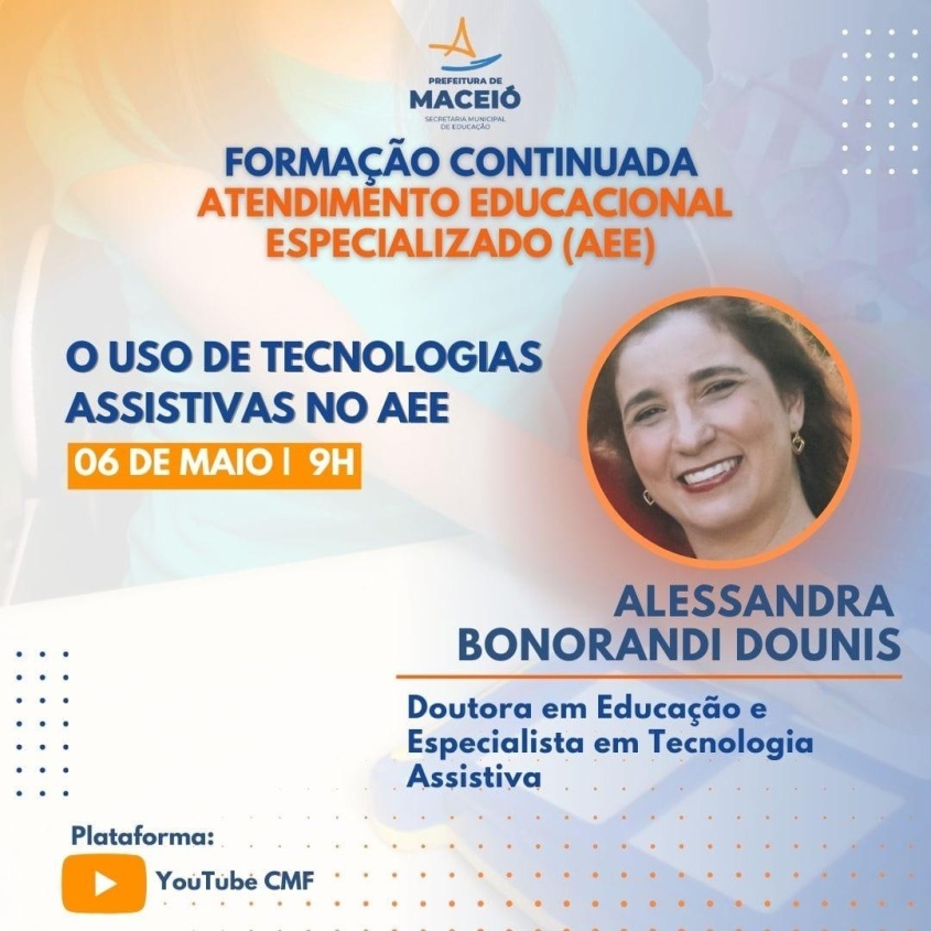 Formação continuada para os professores do Atendimento Educacional Especializado
