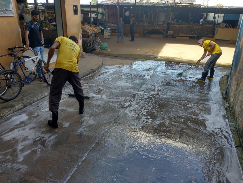 Ação integrada reforça segurança sanitária de equipamentos públicos em Maceió (Foto: cortesia)