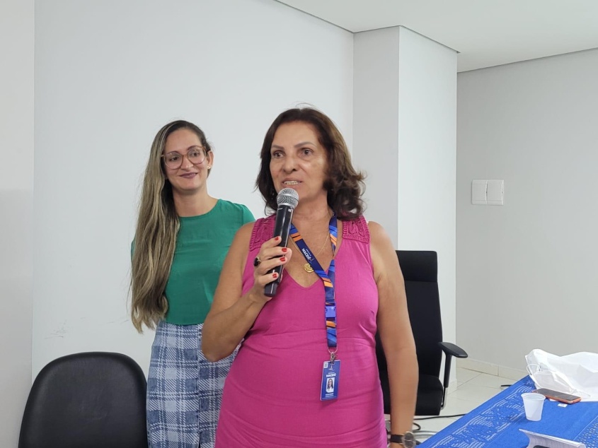 Coordenadora geral do SAD, Dulce Denyse Araújo. Foto: Ascom SMS