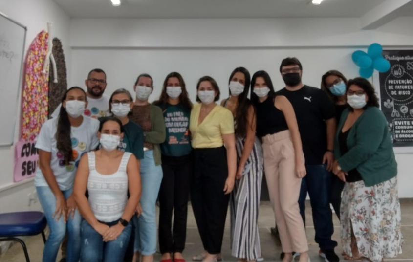 Participantes discutiram sobre saúde, sustentabilidade e meio ambiente. Foto: GPES Maceió