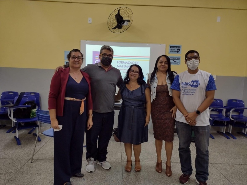 Formadores de Matemática de Maceió, Aracaju e São Cristóvão. Foto: cortesia