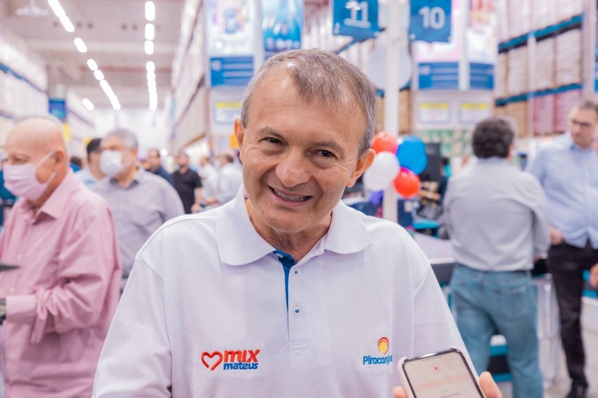 Ilson Mateus, proprietário do Grupo Mateus, ressaltou que a Prefeitura de Maceió não mede esforços ajudar as empresas que geram emprego e movimentam a economia. Foto: Itawi Albuquerque / Secom Maceió