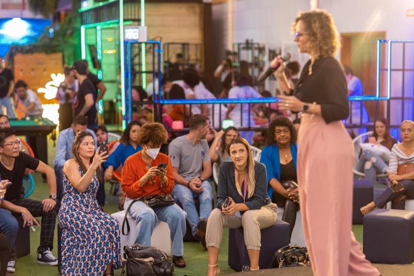 Palestras e cases de sucesso sobre inovação estão sendo apresentados na Arena Maceió é Massa.  Foto: Itawi Albuquerque / Secom Maceió