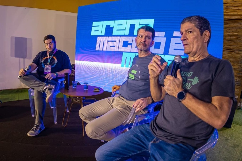 Debates e palestras foram destaque no espaço montado pela Prefeitura de Maceió. Foto: Itawi Albuquerque / Secom Maceió