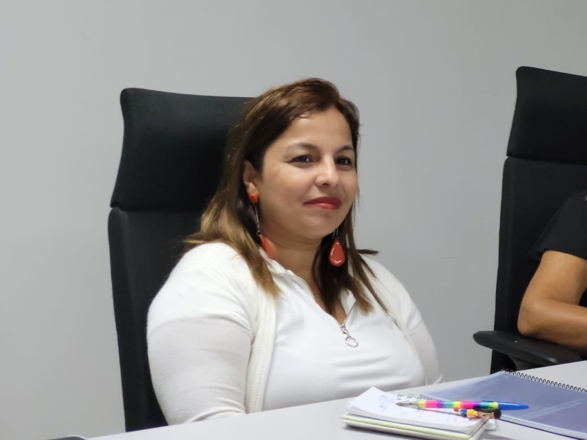 Coordenadora do Programa de Atenção à Saúde da Pessoa Idosa do Município, Denyse Maia. Foto: Ascom SMS