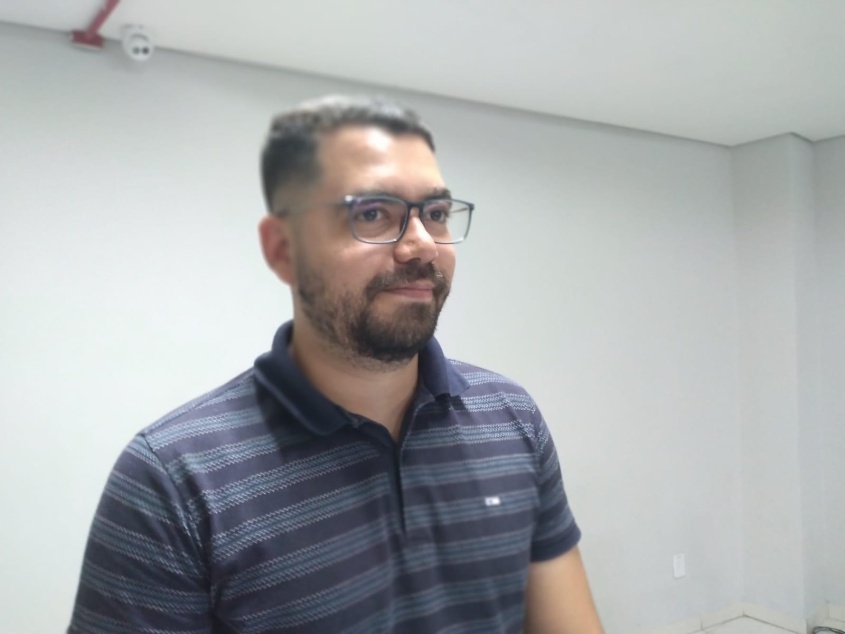 Leandro Lima, enfermeiro da Atenção Psicossocial de Maceió. Foto: Ascom SMS
