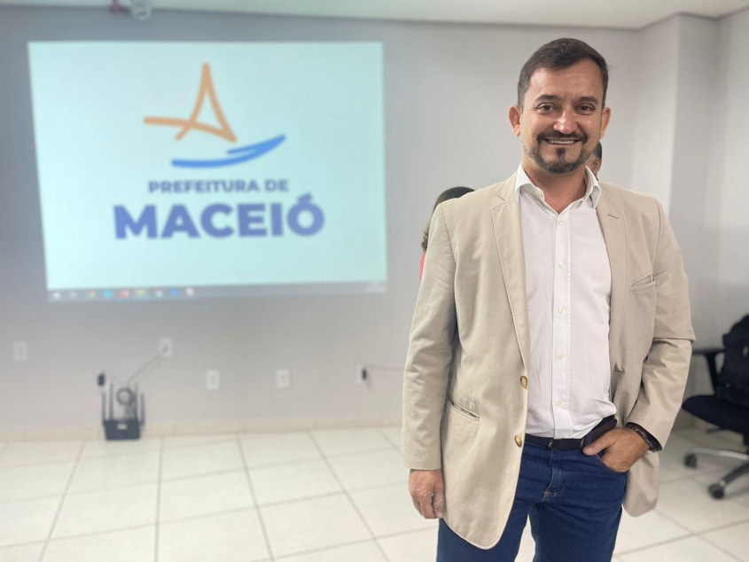 Endocrinologista Edson Perrote foi um dos palestrantes do evento. Foto: Ascom SMS