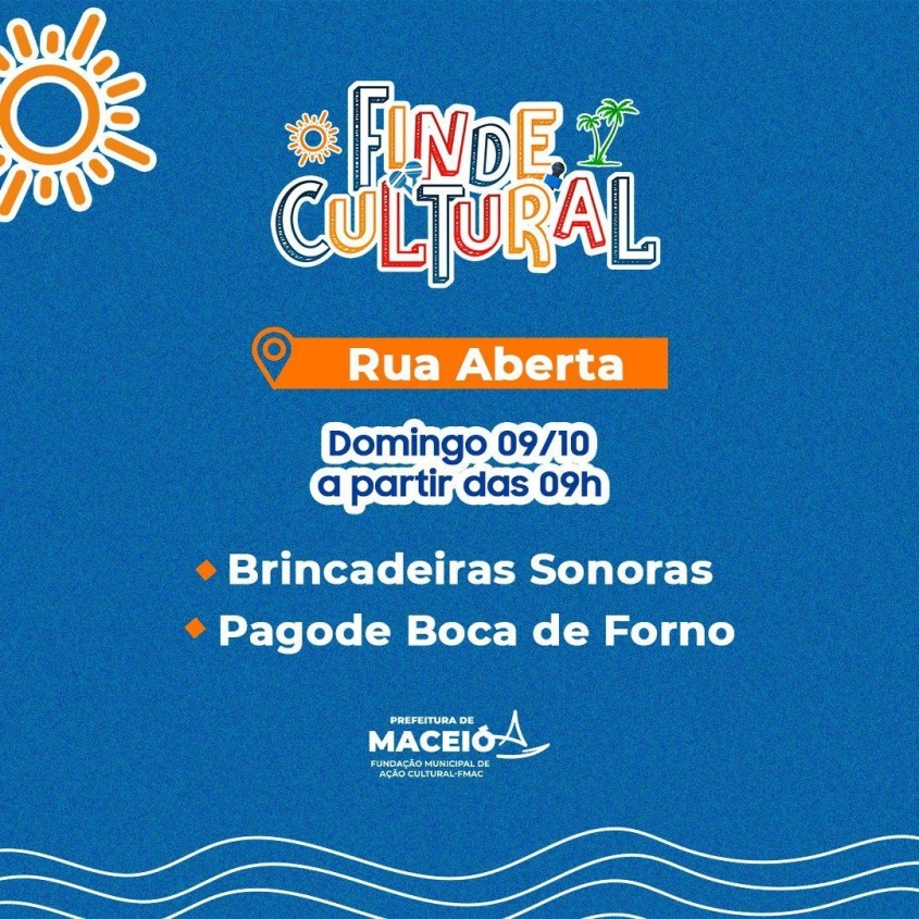 Programação na Rua Aberta, na Orla de Ponta Verde