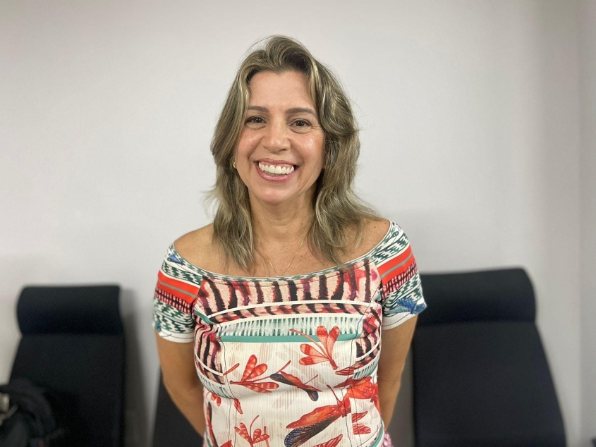 Sandra Torres, coordenadora da Atenção Especializada da SMS, pontuou qualidade no atendimento e diagnóstico de doenças. Foto: Ascom SMS