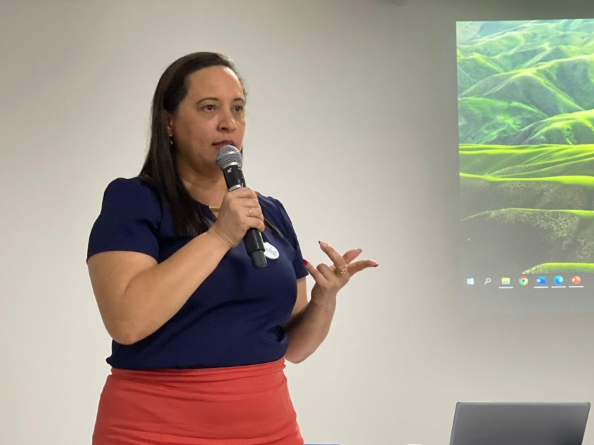 Roseane Farias, gerente de Atenção Psicossocial de Maceió. Foto: Ascom SMS