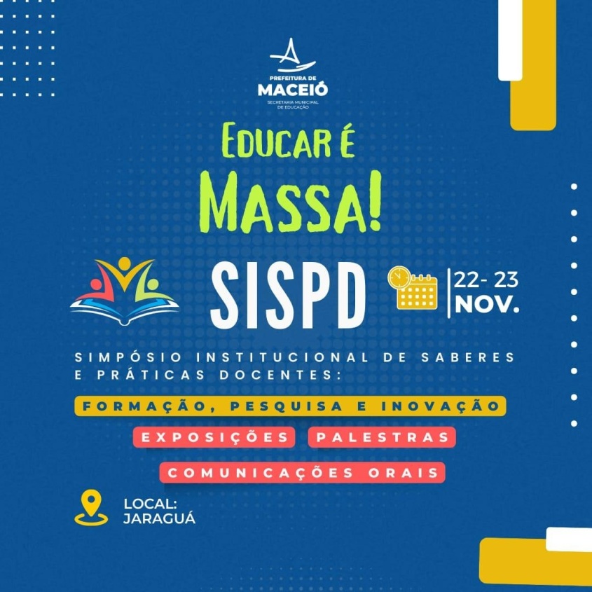 No simpósio serão apresentadas as práticas pedagógicas que obtriveram êxito em sala de aula