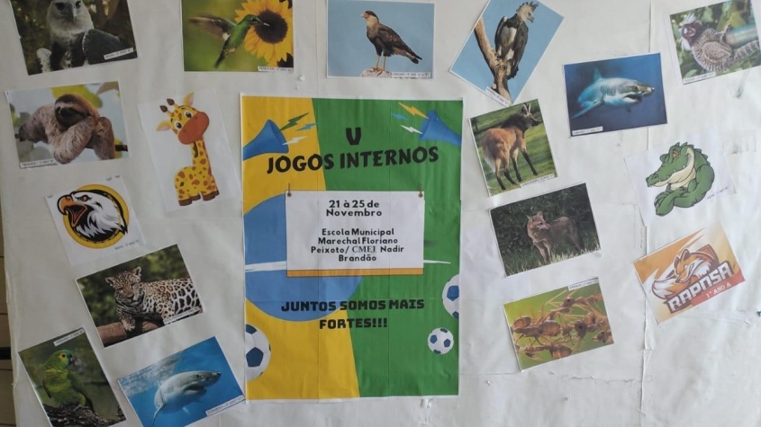Lema dos jogos internos ressaltou trabalho conjunto das unidades educacionais. Foto: cortesia