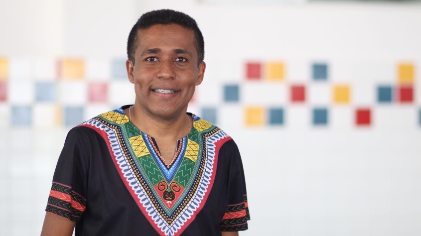 Vice-diretor da Escola Municipal Zumbi dos Palmares. Foto: Ascom Semed