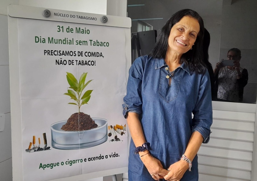 Sandra Regina tomou a decisão pela família. Foto: Ascom SMS