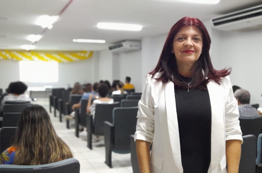 Tereza Paes, coordenadora do Programa de Atenção Integral à Saúde do Adolescente da SMS. Foto: Ascom SMS