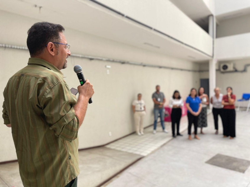 Djalma Lopes conduziu a imersão nesta terça-feira. Foto: Ascom SMS
