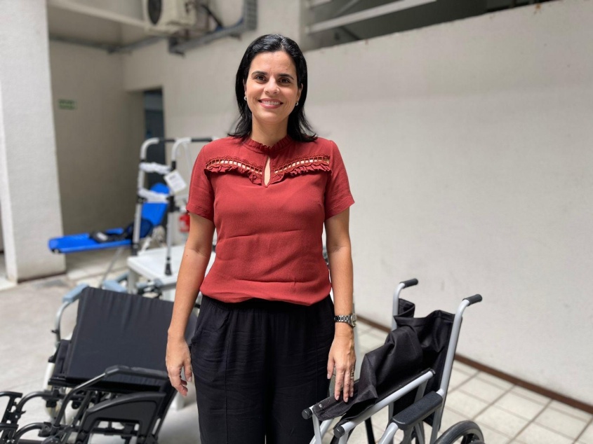 Pâmela Alves, coordenadora-geral da CGASPD. Foto: Ascom SMS
