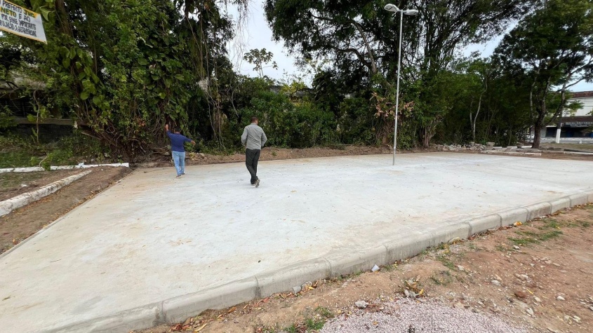 Primeira fase de instalação já foi concluída. A previsão de conclusão do serviço é de 20 dias. Foto: Ascom Semesp