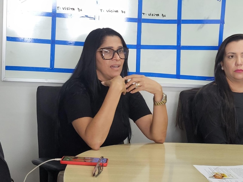 Coordenadora do Programa Saúde da Criança da SMS, Marglene Oliveira. Foto: Ascom SMS