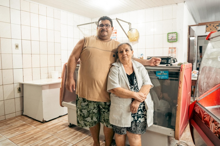 Maria José e José Nilton. Foto: Ascom Ilumina