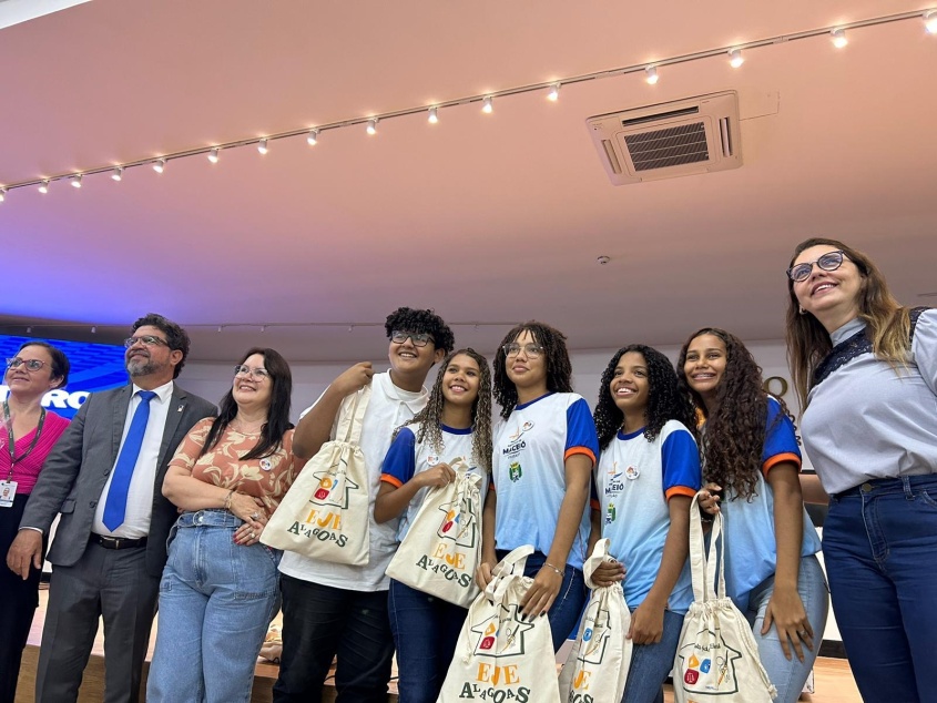 Estudantes da Escola Municipal Padre Pinho. / Foto: Ascom Semed