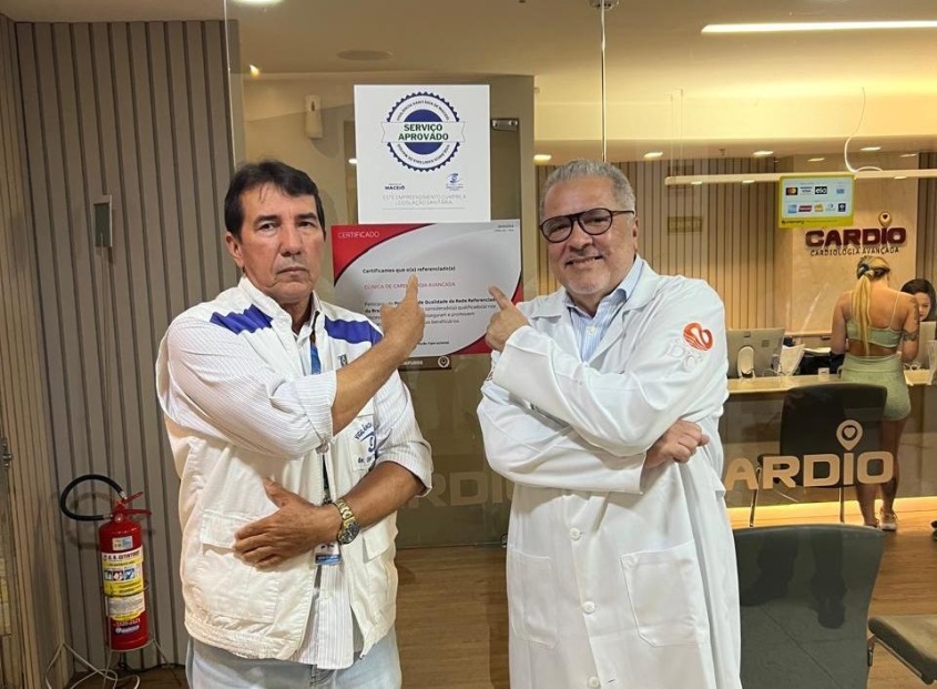 Clínica foi contemplada com selo "Serviço Aprovado" na ação da Visa. Foto: Visa Maceió