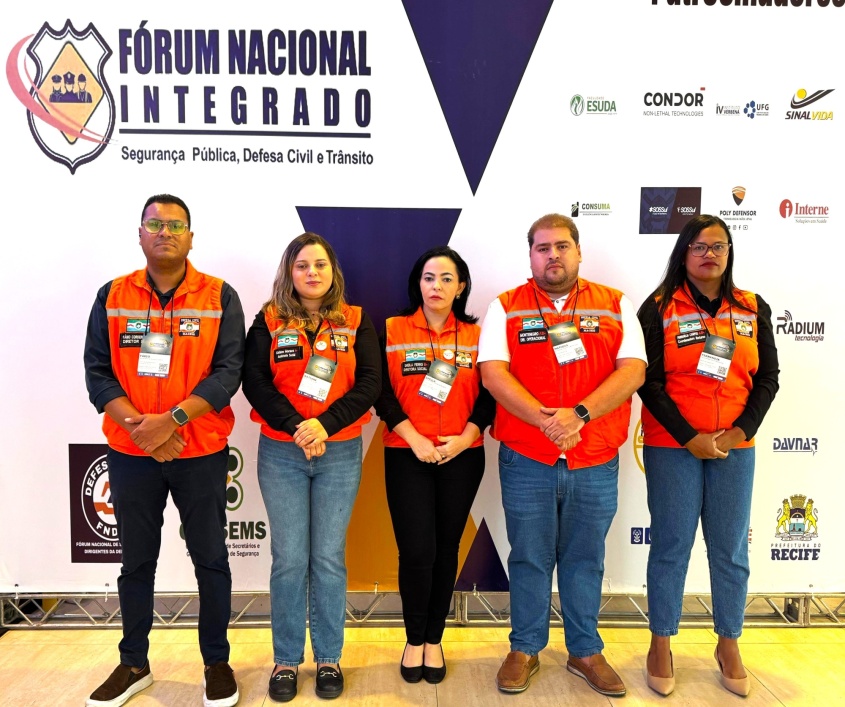 3º Fórum Nacional Integrado de Segurança Pública, Defesa Civil e Trânsito aconteceu em Recife/PE, de 18 a 21 de agosto. Foto: Ascom Defesa Civil de Maceió