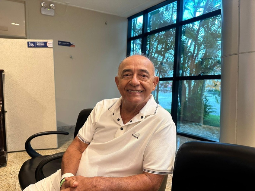 Um dos pacientes que teve sua vida transformada foi José Henrique de Almeida, residente de Maragogi. Foto: Ascom SMS