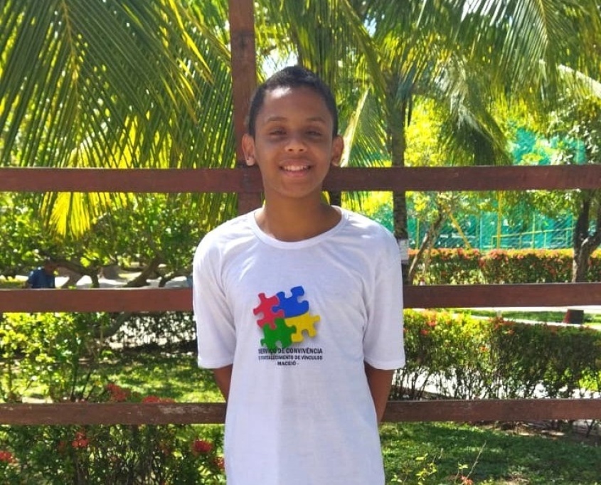 Antony Nathanael, de 13 anos. Foto: Cortesia